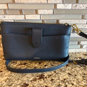 Black Leather Purse